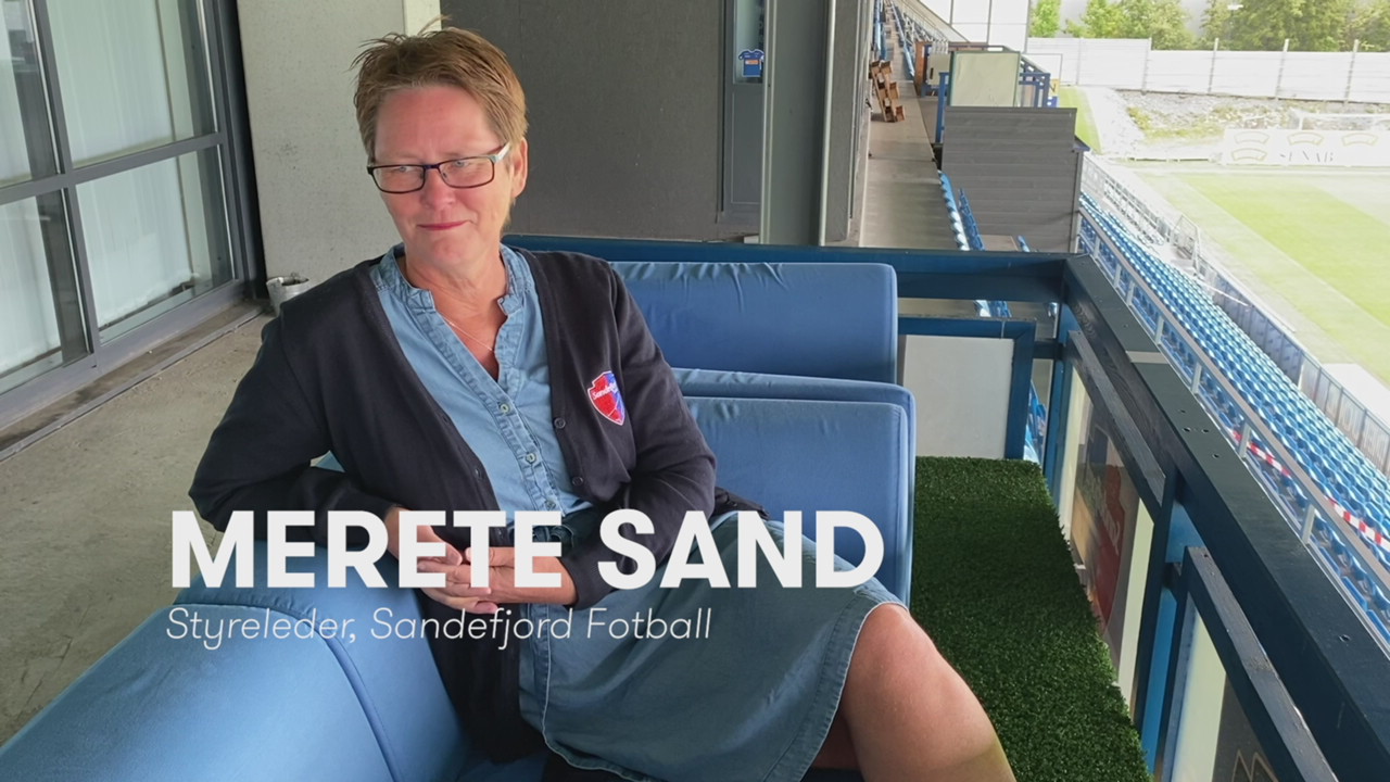 Merete Sand er klubbens første kvinnelige styreleder